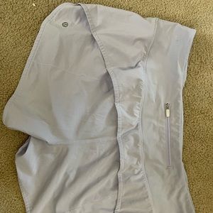 Lululemon Speed Up Shorts size 12 light blue